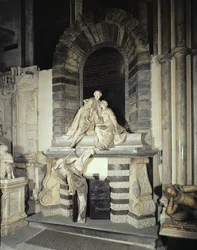 Grab von Sir Joseph und Lady Elizabeth Nightingale (gest. 1731), 1761